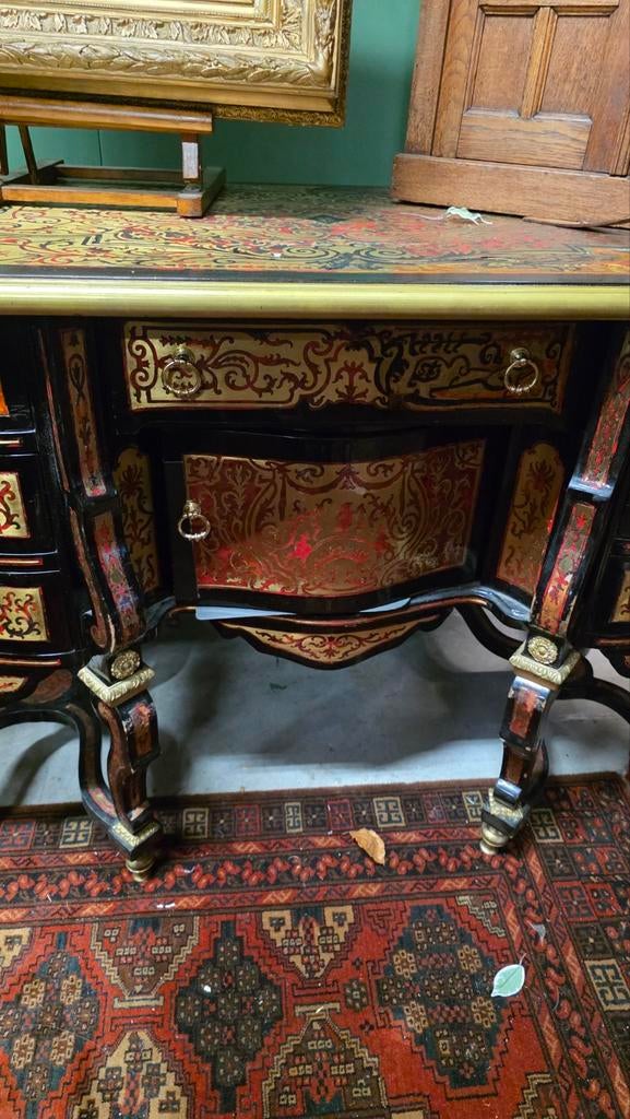 Groot antiek Frans boelebureau / dressoir, Antiek en Kunst, Ophalen of Verzenden