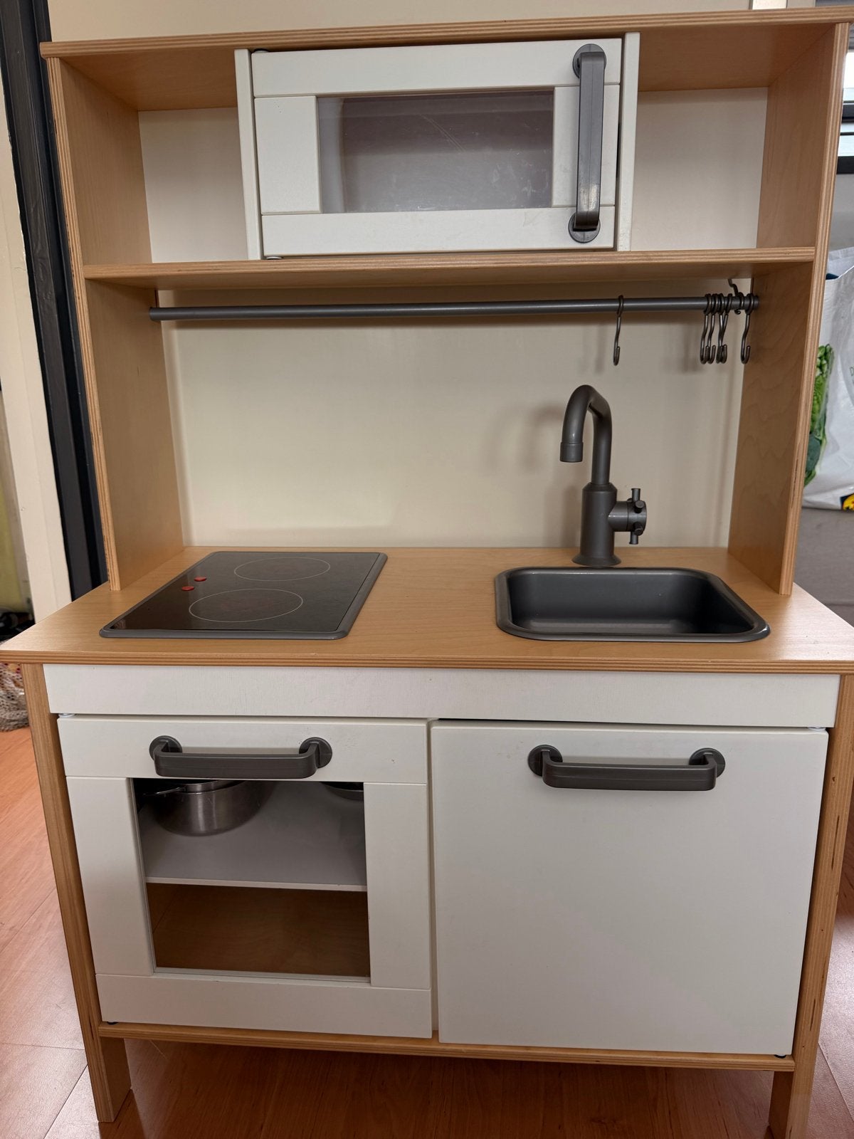 IKEA Duktig Speelkeuken met accessoires(toaster/groente e.d), Ophalen, Gebruikt, Hout, Speelkeuken
