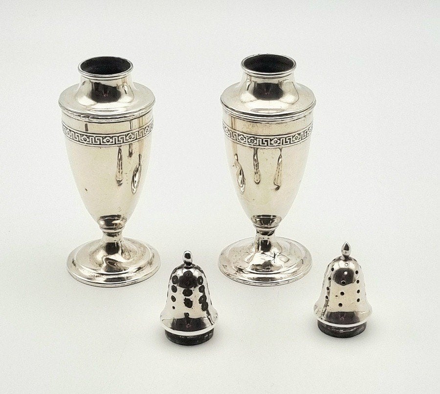 850. Sterling zilveren strooiers, eind 19e eeuw, Ophalen of Verzenden, Zilver