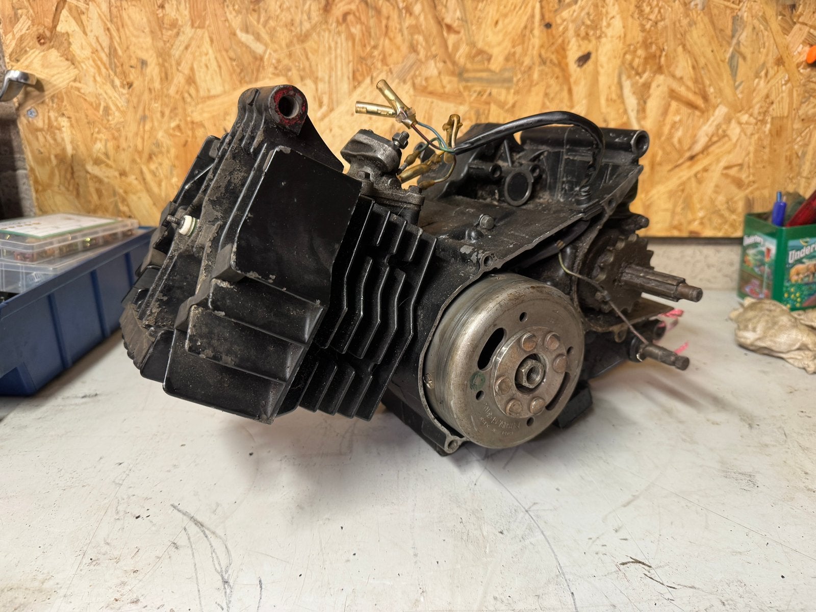 Honda Mt Mb Mtx 50cc AD01 snel Trapper Hm167 4 bak, Ophalen of Verzenden, Gebruikt, Blok