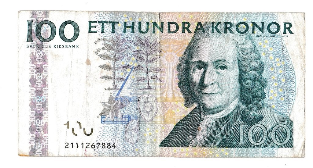 B 11a - bankbiljet van Zweden € 20,00, Postzegels en Munten, Ophalen of Verzenden, Overige landen