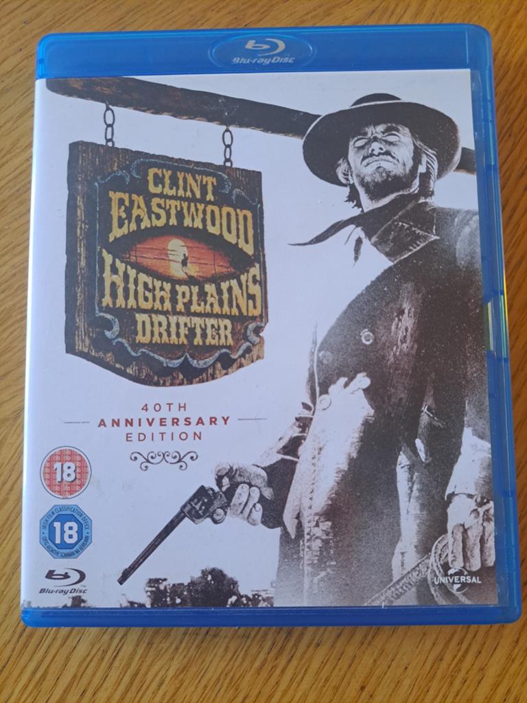High Plains Drifter - Clint Eastwood Bluray, Ophalen of Verzenden, Zo goed als nieuw, Actie