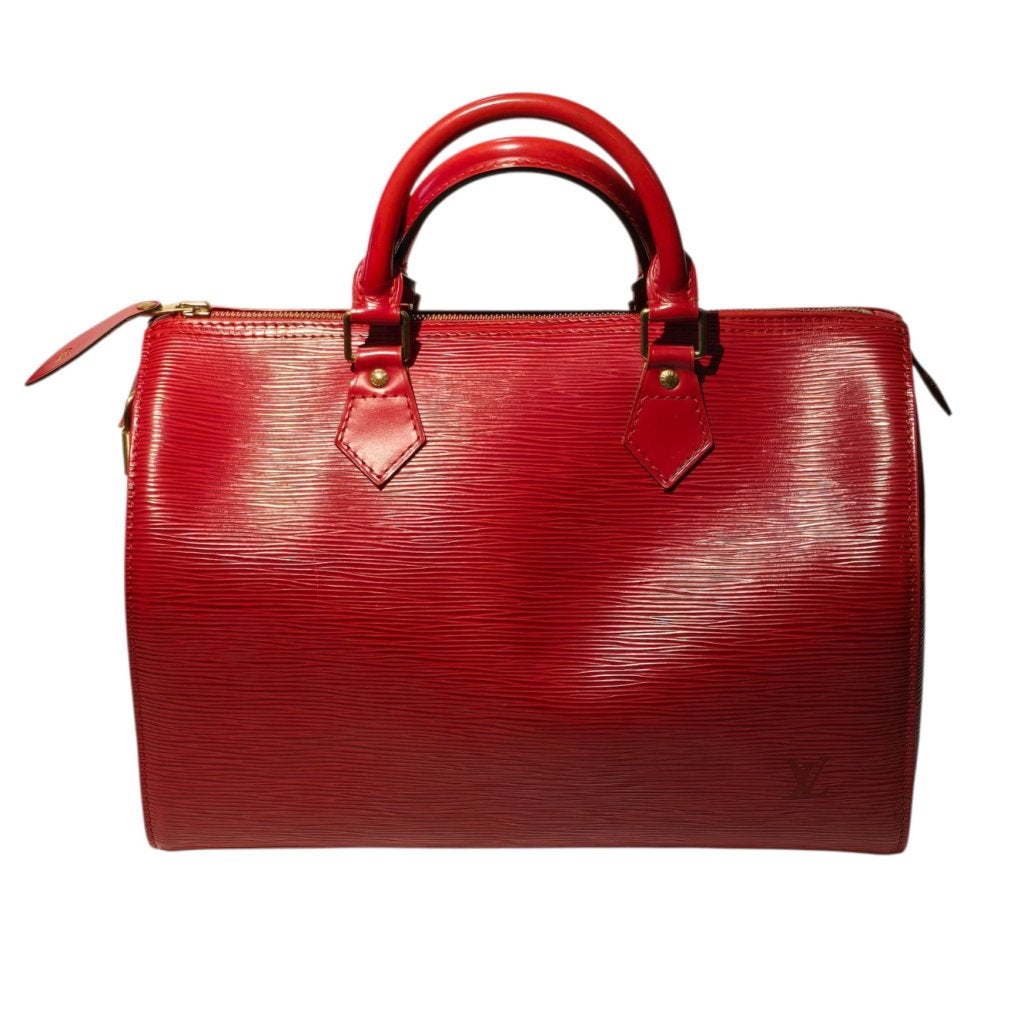 Louis Vuitton Red Epi Leather Speedy 30 1994 | Nette Staat, Louis Vuitton, Gebruikt, Support@louisvuitton.com, 2 Rue du Pont Neuf
75001 Paris
France