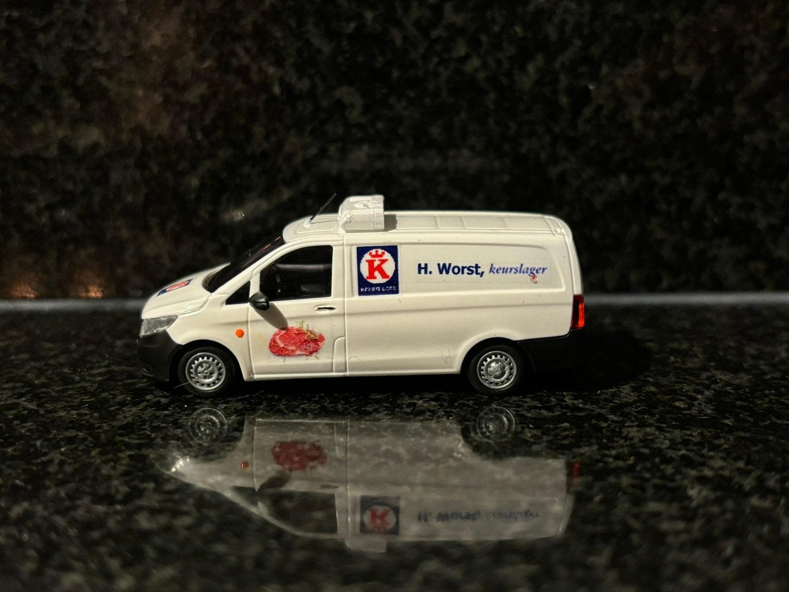 Decals transfer logo set keurslager slagerij H worst 1:87 H0, Verzenden, Nieuw, Overige merken