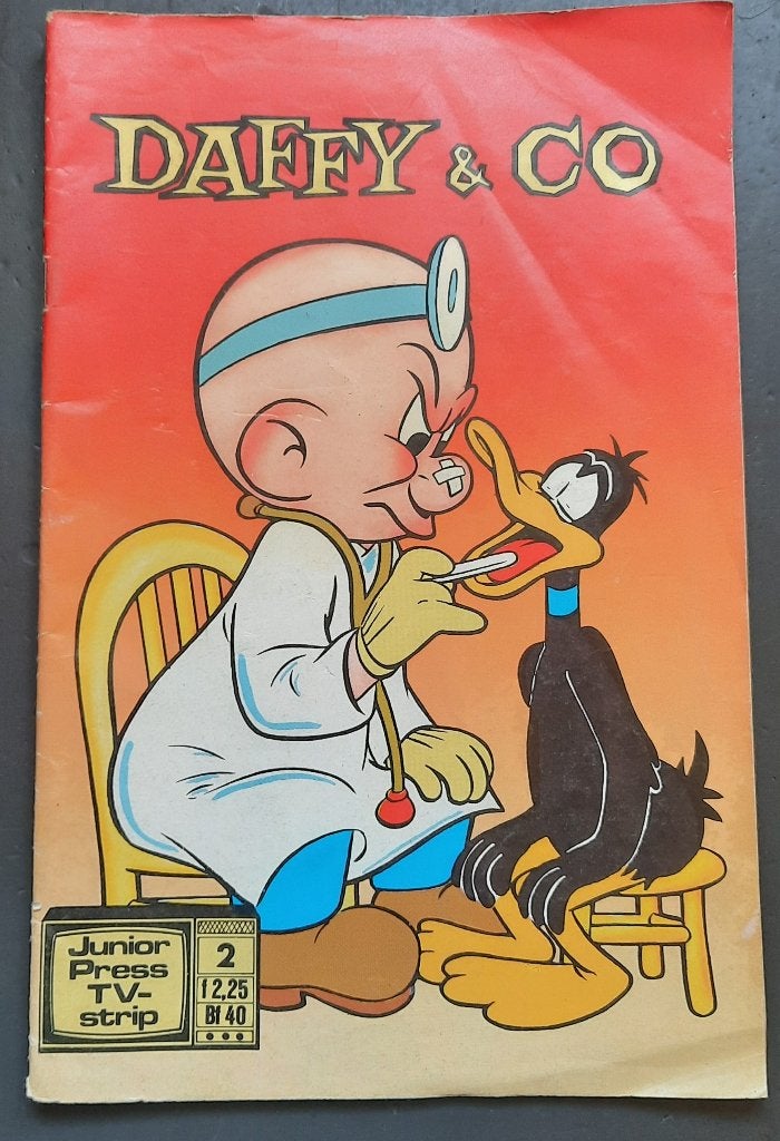 stripboek Daffy & Co 2 1986, Boeken, Eén stripboek, Ophalen of Verzenden, Zo goed als nieuw