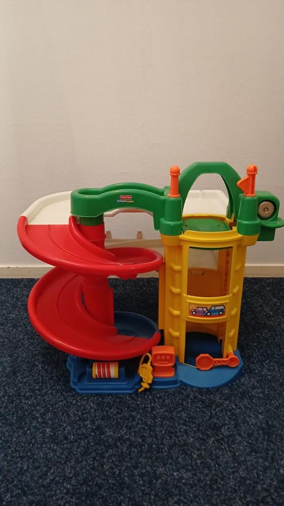 FisherPrice LittlePeople garage, Ophalen, Gebruikt, Speelset