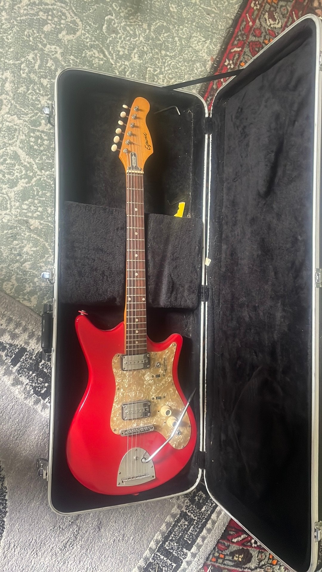 Egmond Thunder II - Jaren 60 - Gitaar, Ophalen, Zo goed als nieuw, Solid body, Overige merken