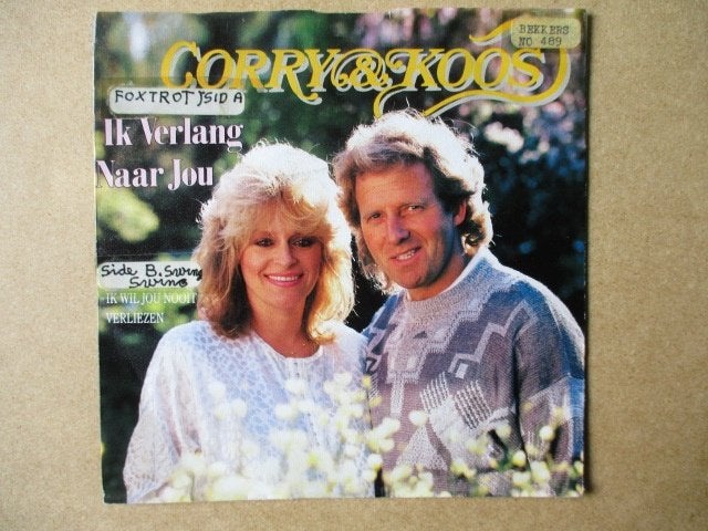 s0339 corry konings en koos alberts - ik verlang naar jou, Ophalen, Gebruikt, 7 inch, Overige genres