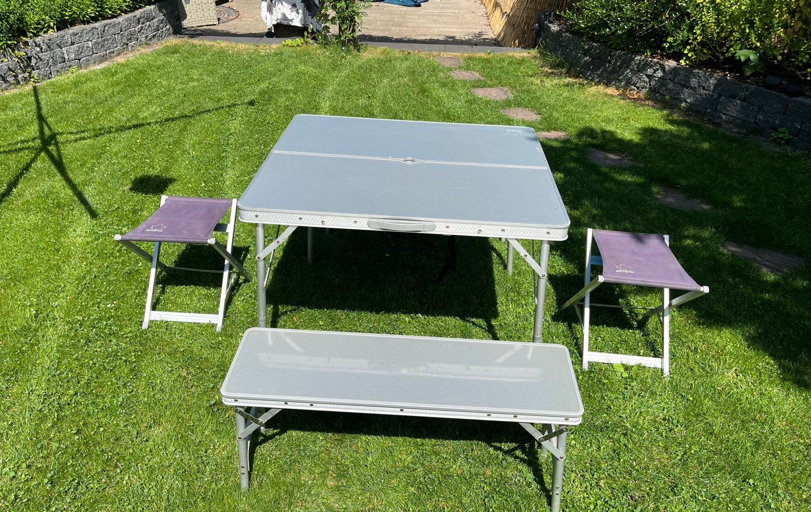 Bo camp picknicktafel 6 personen, Ophalen, Gebruikt, Campingtafel