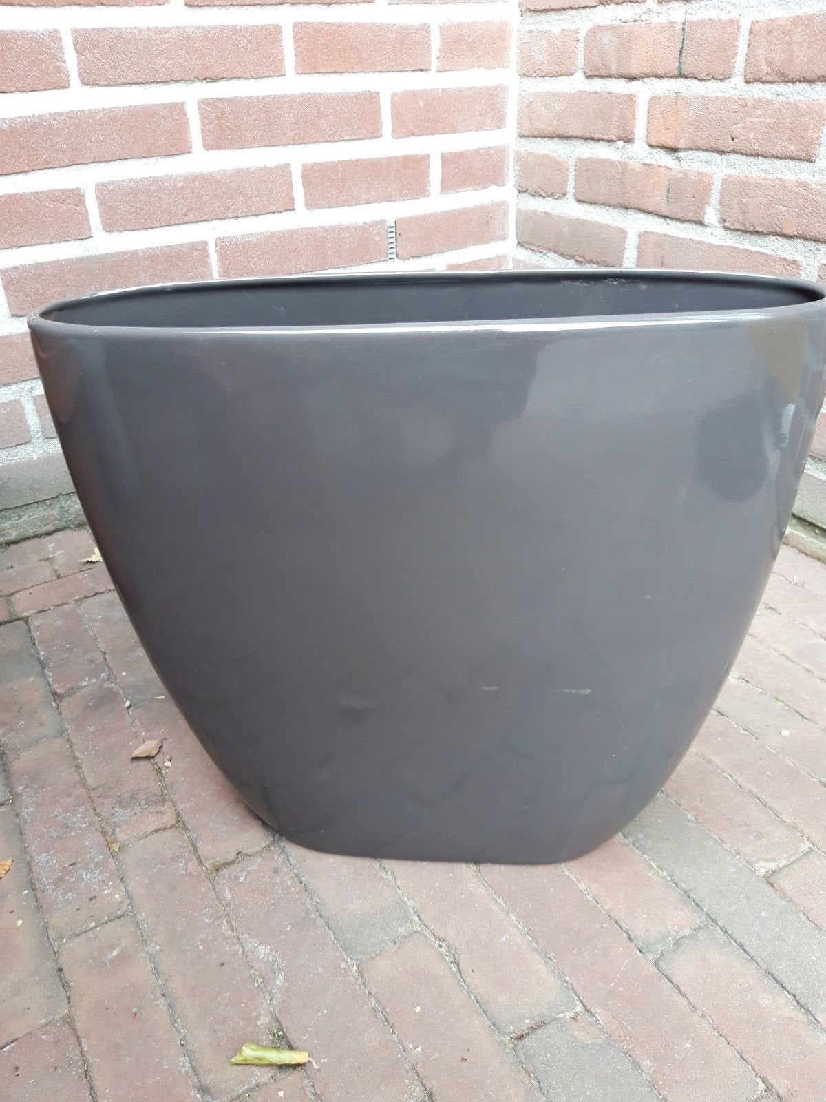 Bloempot, Tuin en Terras, Ophalen, Rond, Kunststof, Minder dan 30 cm