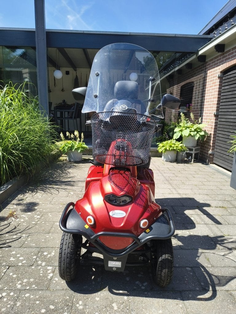 Scootmobiel Medema Minicrosser X2 Sun Set Orange, Diversen, Zo goed als nieuw, 16 km/u of meer, 46 km of meer, Ophalen