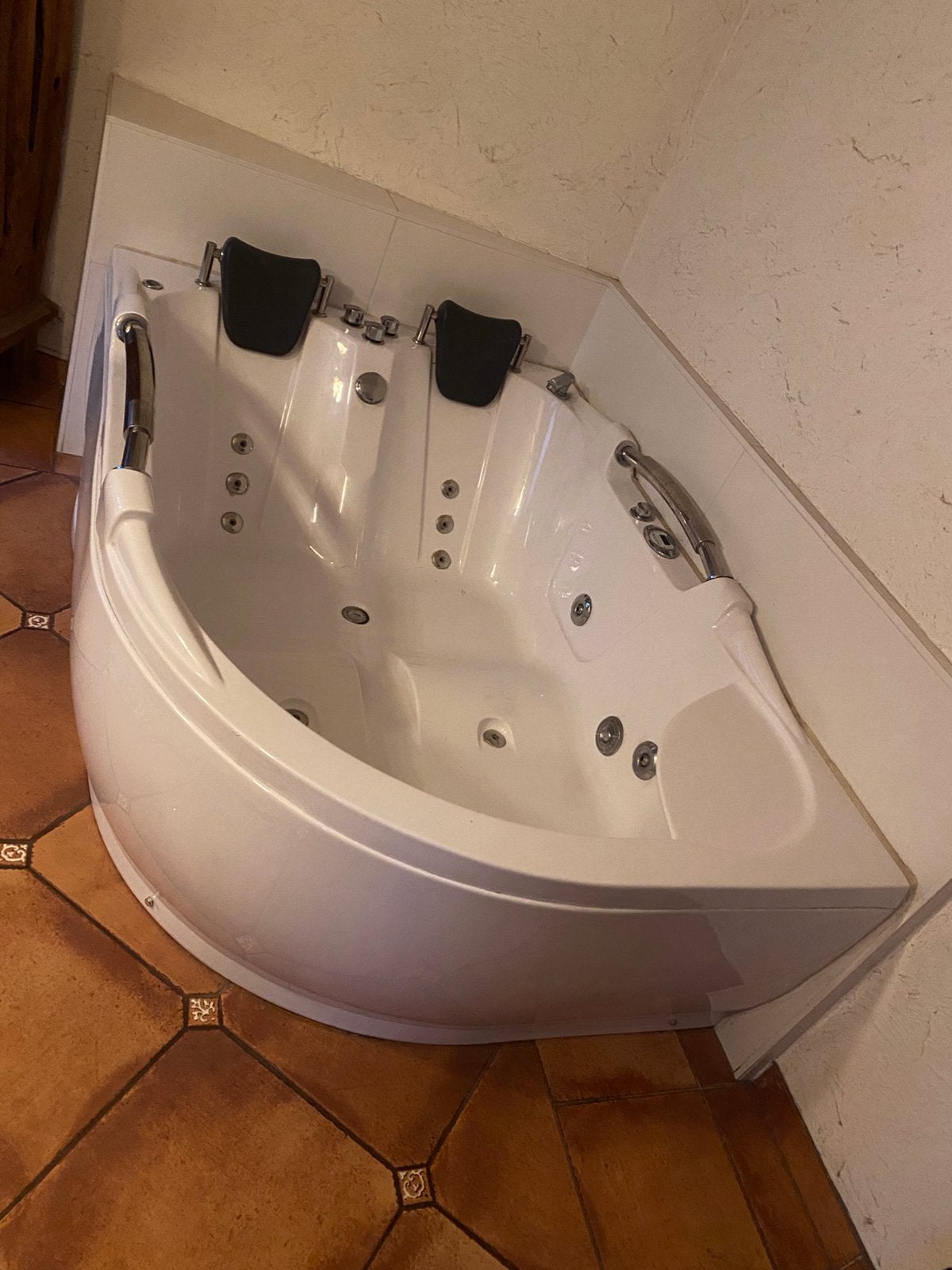 2 persoons bubbelbad, massage bad, Ophalen of Verzenden, Gebruikt