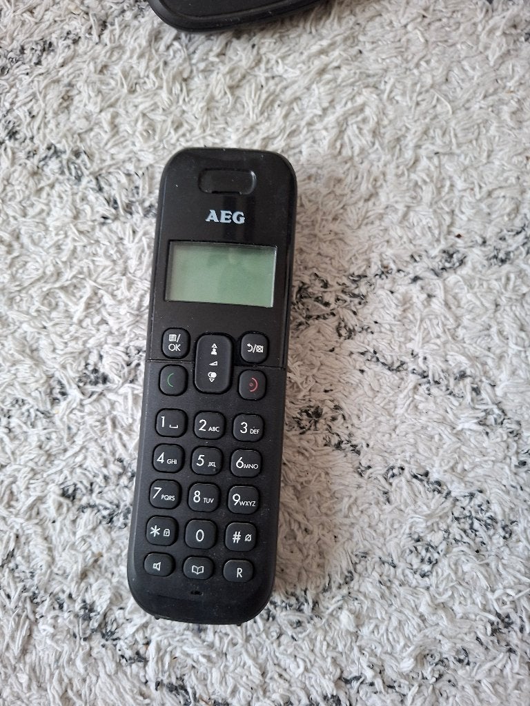dect telefoon set, Ophalen of Verzenden, Gebruikt, 2 handsets