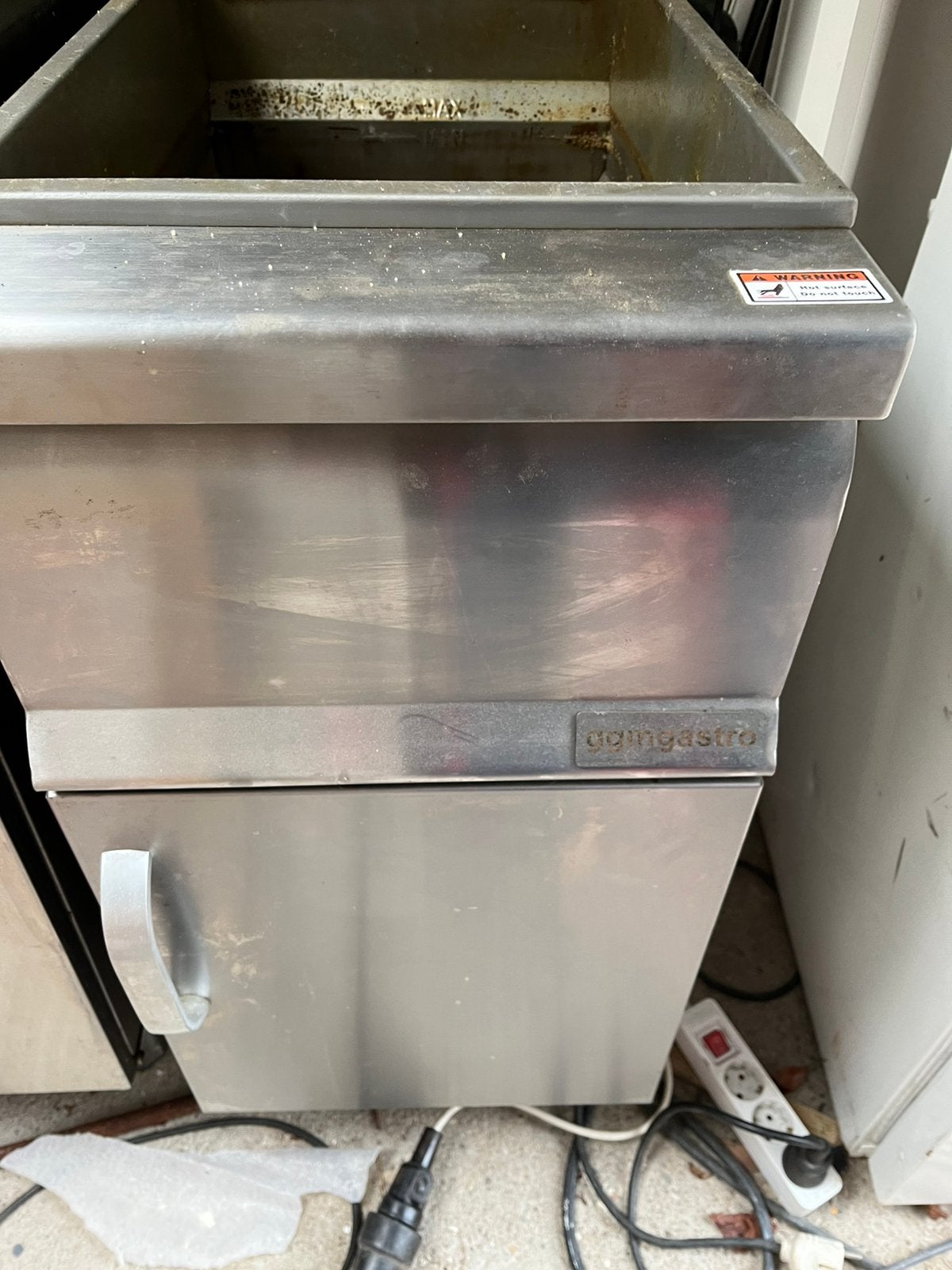 Te koop twee GGM Gastro- gasfriteuses, Ophalen, Gebruikt, Fornuis, Frituur en Grillen