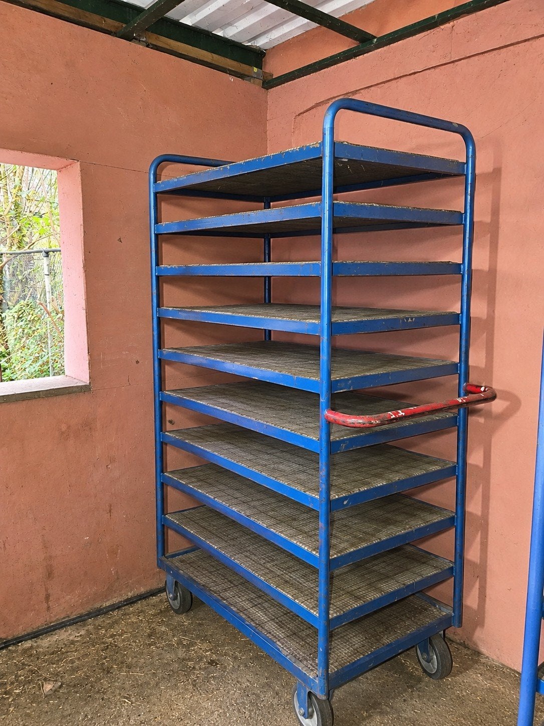 industriële magazijnkar, bakkerskar, stellingkast, 100 liter of meer, Ophalen, Gebruikt, Transportkar