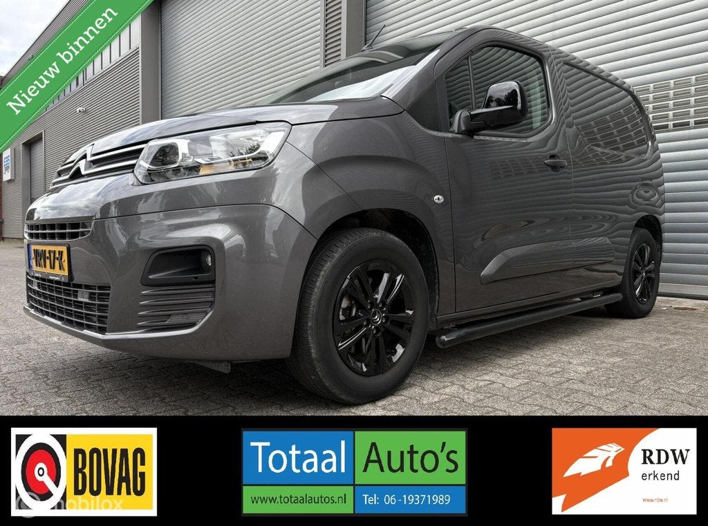 Citroen ë-Berlingo Driver 50 kWh*MARGE! (komt geen BTW bij), Auto's, Bestelauto's, 136 pk, Gebruikt, 750 kg, Citroën