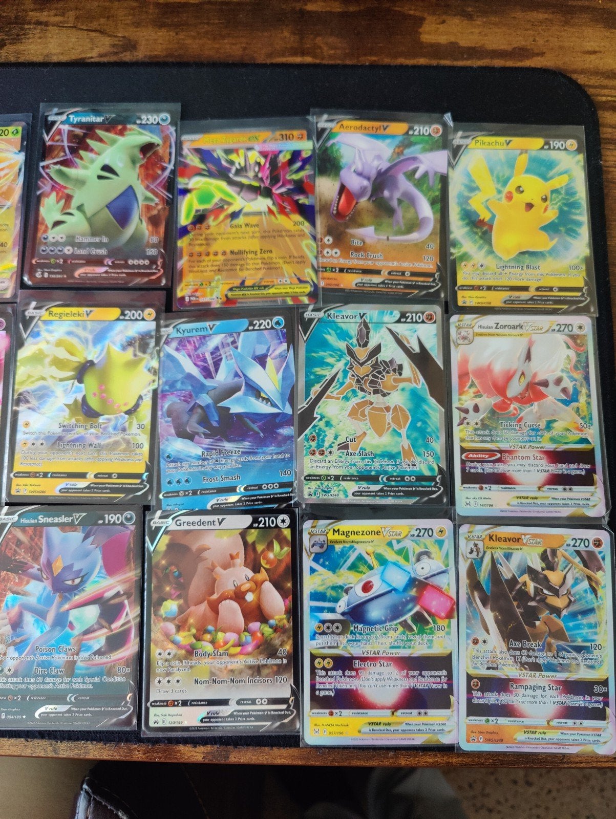 Diverse Pokémon V en VSTAR kaarten - Zeldzaam en Sterk, Ophalen of Verzenden, Zo goed als nieuw, Meerdere kaarten