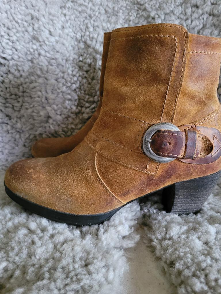 Mooie WOLKY Laarsjes / LAARZEN / Enkellaarzen Maat: 38 geel, Kleding | Dames, Schoenen, Wolky, Geel, Lage of Enkellaarzen, Ophalen of Verzenden