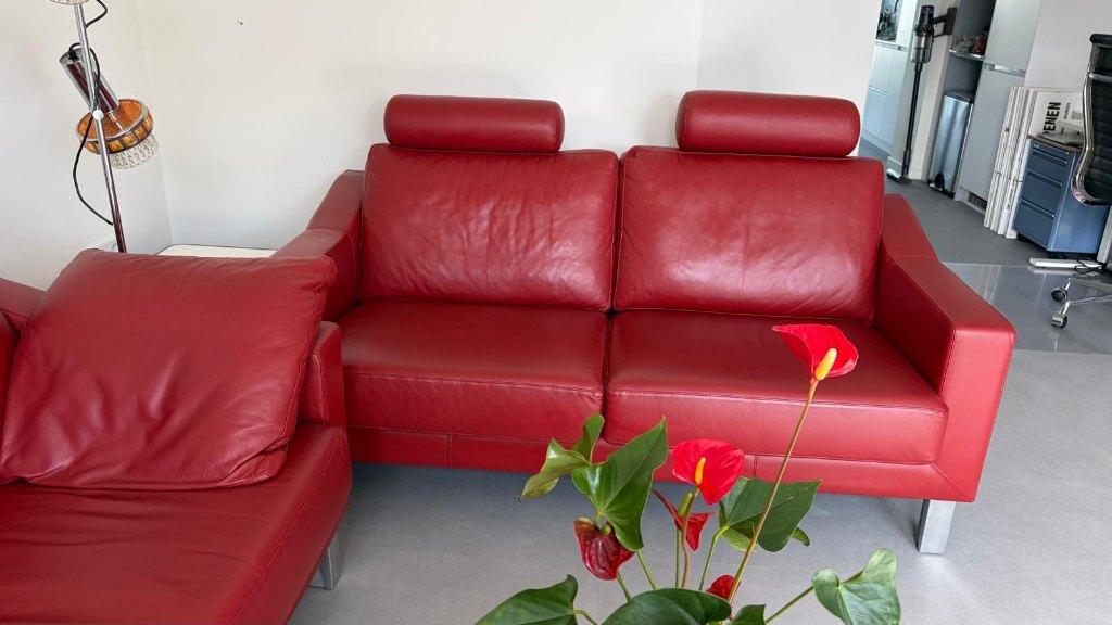 Leolux Antonia Bankstel / Sofa / Couch, Huis en Inrichting, Banken | Bankstellen, Ophalen, Gebruikt, 150 tot 200 cm, Tweepersoons