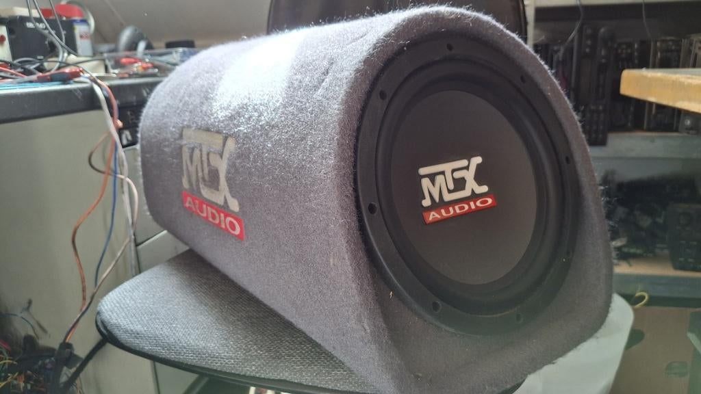 MTX RT8TP actieve subwoofer 360Watt max, Auto diversen, Autospeakers, MTX, Gebruikt, Info@rhodelta.nl, Ophalen of Verzenden