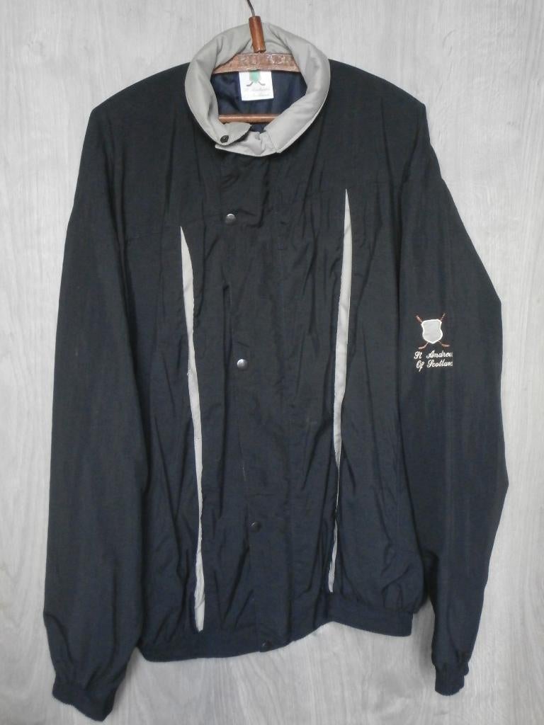 St Andrews of Scotland jacket herenjas winterjas herenjacket, St. Andrews of Scotland, Zwart, Maat 56/58 (XL), Ophalen of Verzenden