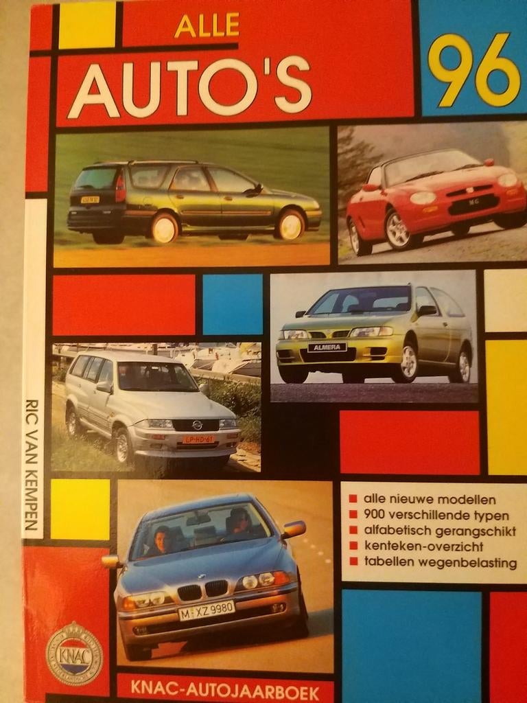 1996 alle auto's knac serie jaarboek De Alk nieuwstaat géén, Boeken, Auto's | Boeken, Ophalen of Verzenden, Zo goed als nieuw
