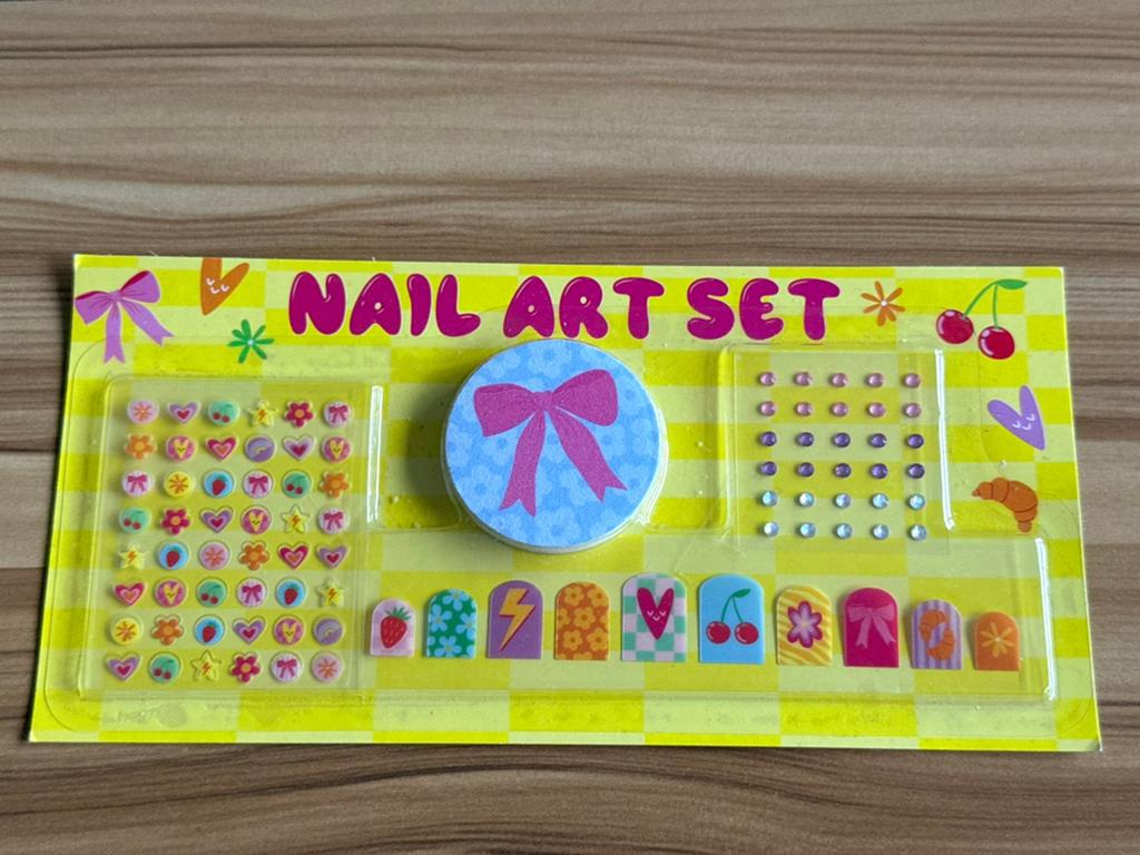 Nail art set nagelset, Ophalen of Verzenden, Nieuw, Overige kleuren, Handen en Nagels