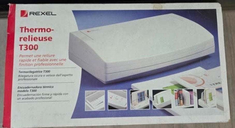 Rexel Thermo-relieuse T300 Bindmachine, Diversen, Ophalen of Verzenden, Gebruikt