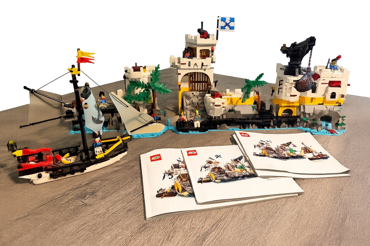 lego icons eldorado fort 10320, Ophalen of Verzenden, Zo goed als nieuw