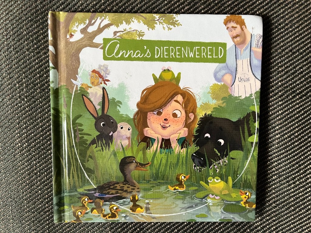 Marjon Hoffman - Anna's dierenwereld. (Hardcover) 2020, Fictie algemeen, Marjon Hoffman & Rachelle Slingerland, Ophalen of Verzenden