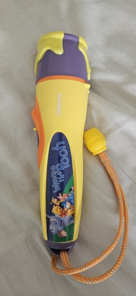 Zaklantaarn winnie the pooh, Ophalen of Verzenden, Winnie de Poeh of vrienden, Beeldje of Figuurtje