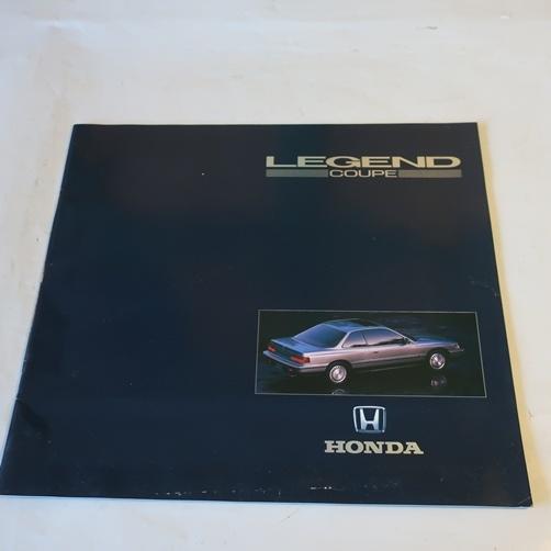 Honda Legend Coupe folder NL tekst brochure, Ophalen of Verzenden, Zo goed als nieuw, Honda