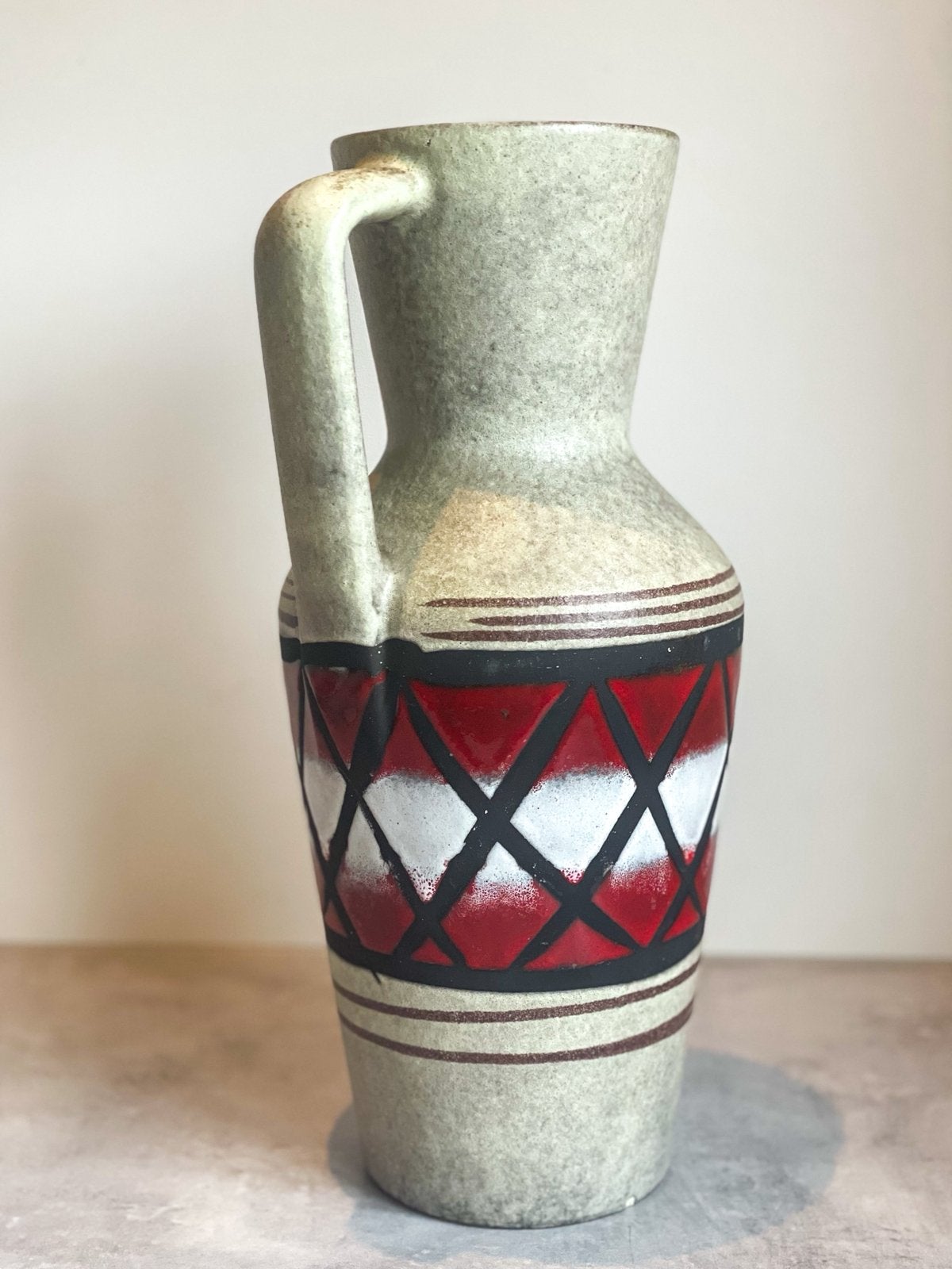 Vintage Scheurich West Germany vaas 407-35 |, Ophalen of Verzenden
