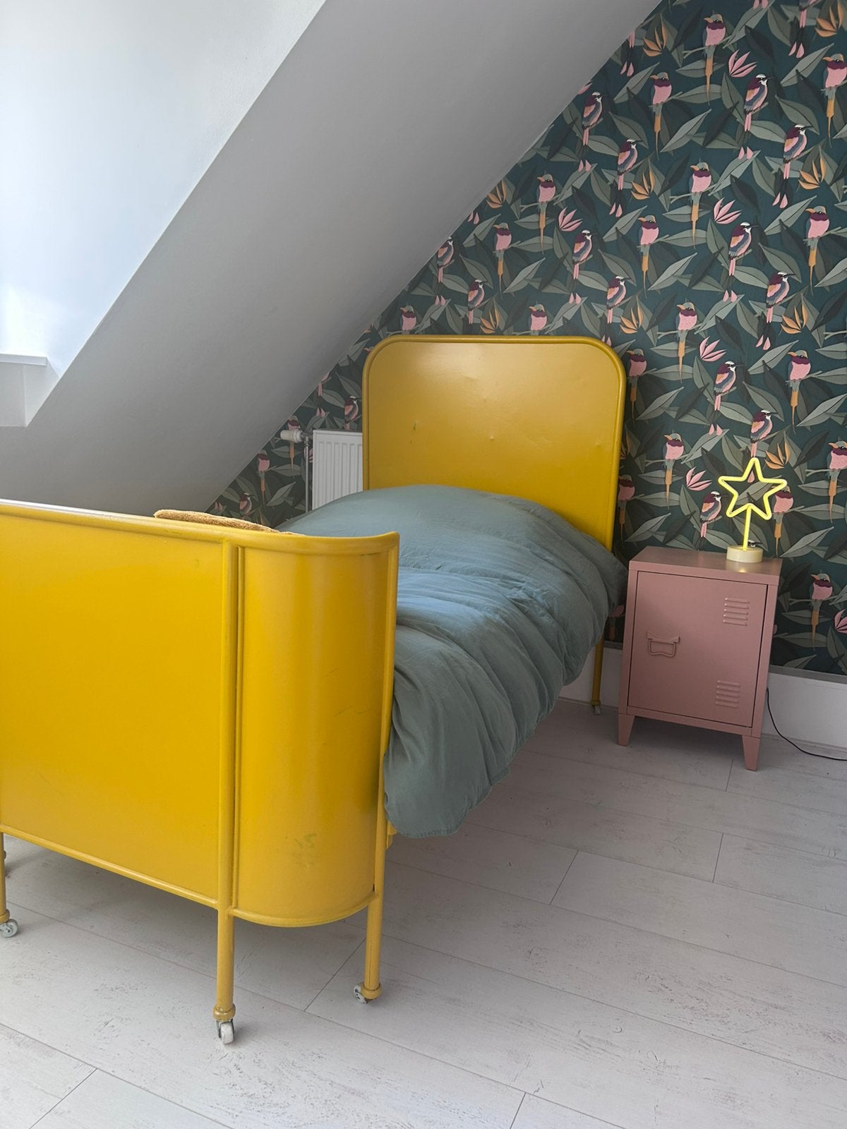 Antiek kinderbed, Gebruikt, Ophalen of Verzenden, 75 tot 100 cm, Antiek / vintage