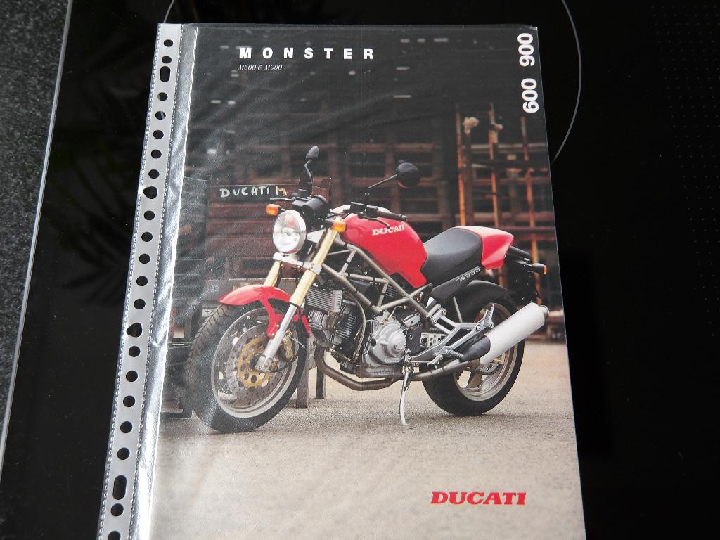 Folder Ducati Monster 600 900, Ophalen of Verzenden, Ducati