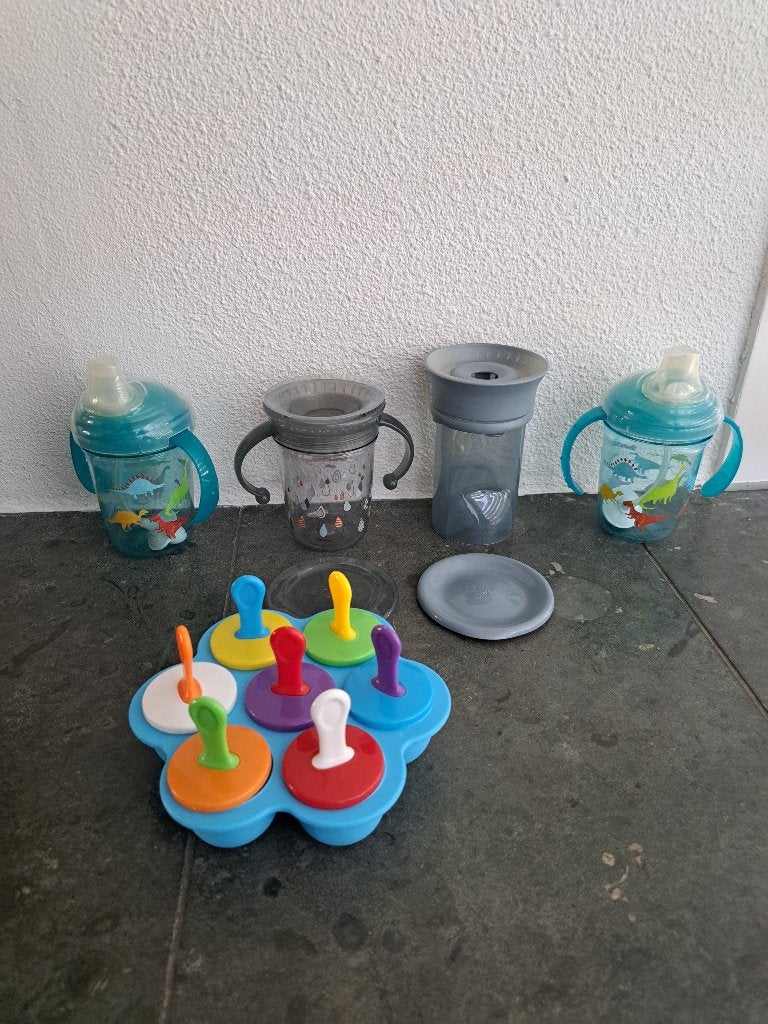 Nuby oefen bekers antilek 6m+ babyijsjes, Ophalen, Nieuw, Overige typen