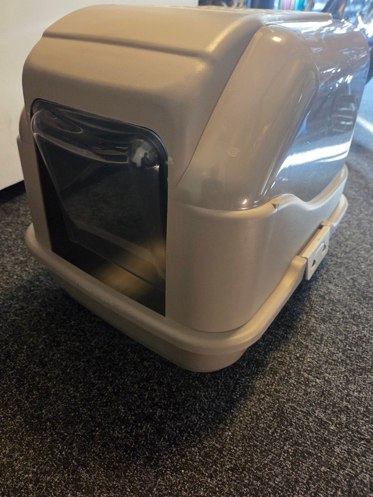 Kattenbak met filter en schepje, Ophalen, Zo goed als nieuw