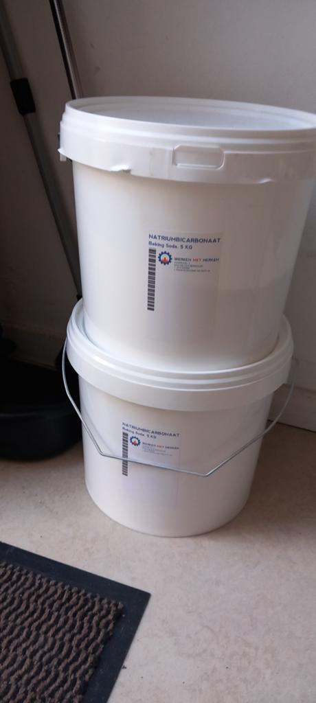 Baking Soda 10kg + Waterstofperoxide 3% 5L - Schoonmaakset, Ophalen, Nieuw