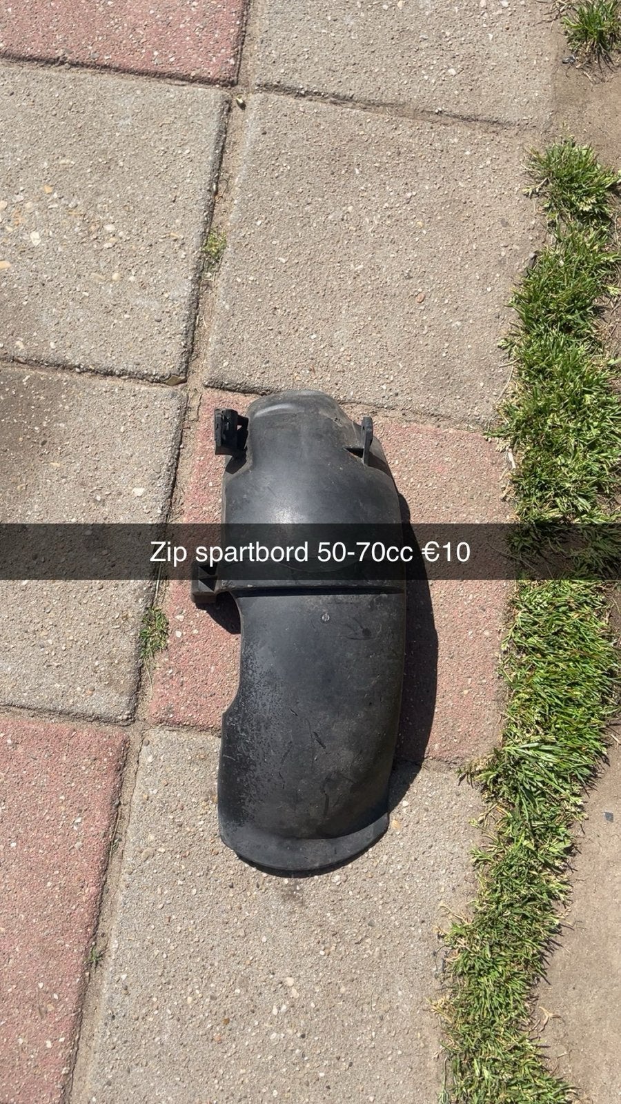 Zip spatbord 50/70cc blok, Ophalen of Verzenden, Zo goed als nieuw, Blok, Piaggio