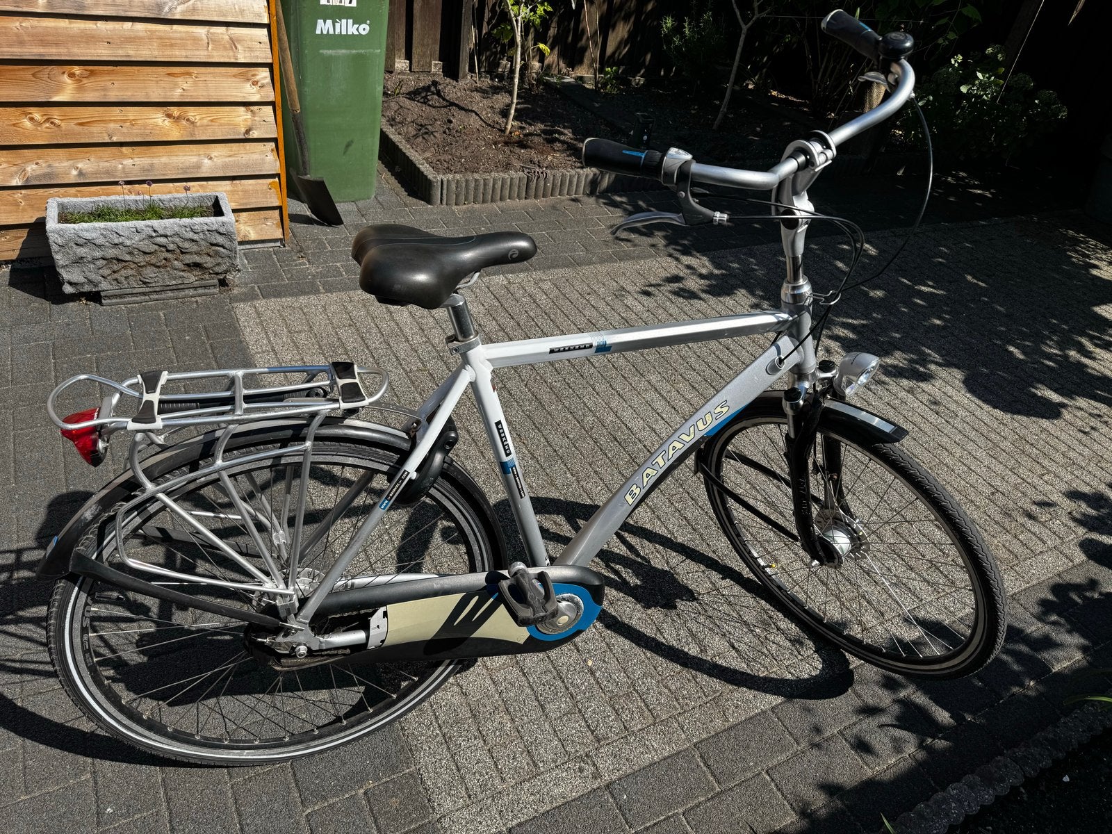 Batavus Weekend fiets, framehoogte 53-56 cm, Ophalen, Gebruikt, Velgrem, Versnellingen