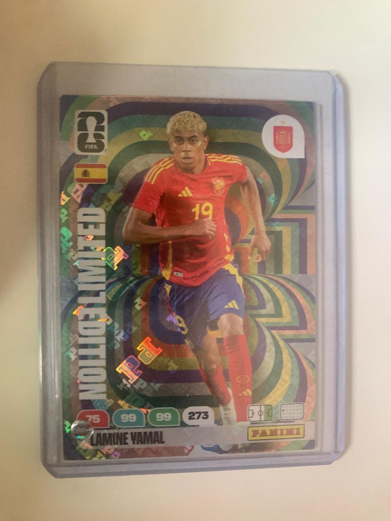Lamine Yamal limited edition Panini, Ophalen of Verzenden, Nieuw, Plaatje