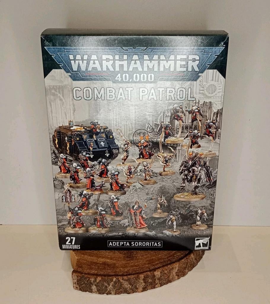 Wh40K Adeptus Sororitas (Sisters of Battle) Combat Patrol, Hobby en Vrije tijd, Wargaming, Ophalen of Verzenden, Zo goed als nieuw