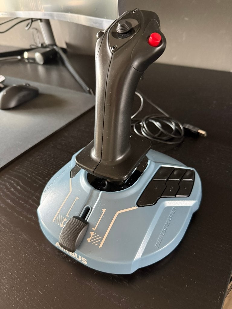 Thrustmaster TCA Sidestick Airbus Joystick, Computers en Software, Ophalen of Verzenden, Zo goed als nieuw, Thrustmaster TCA