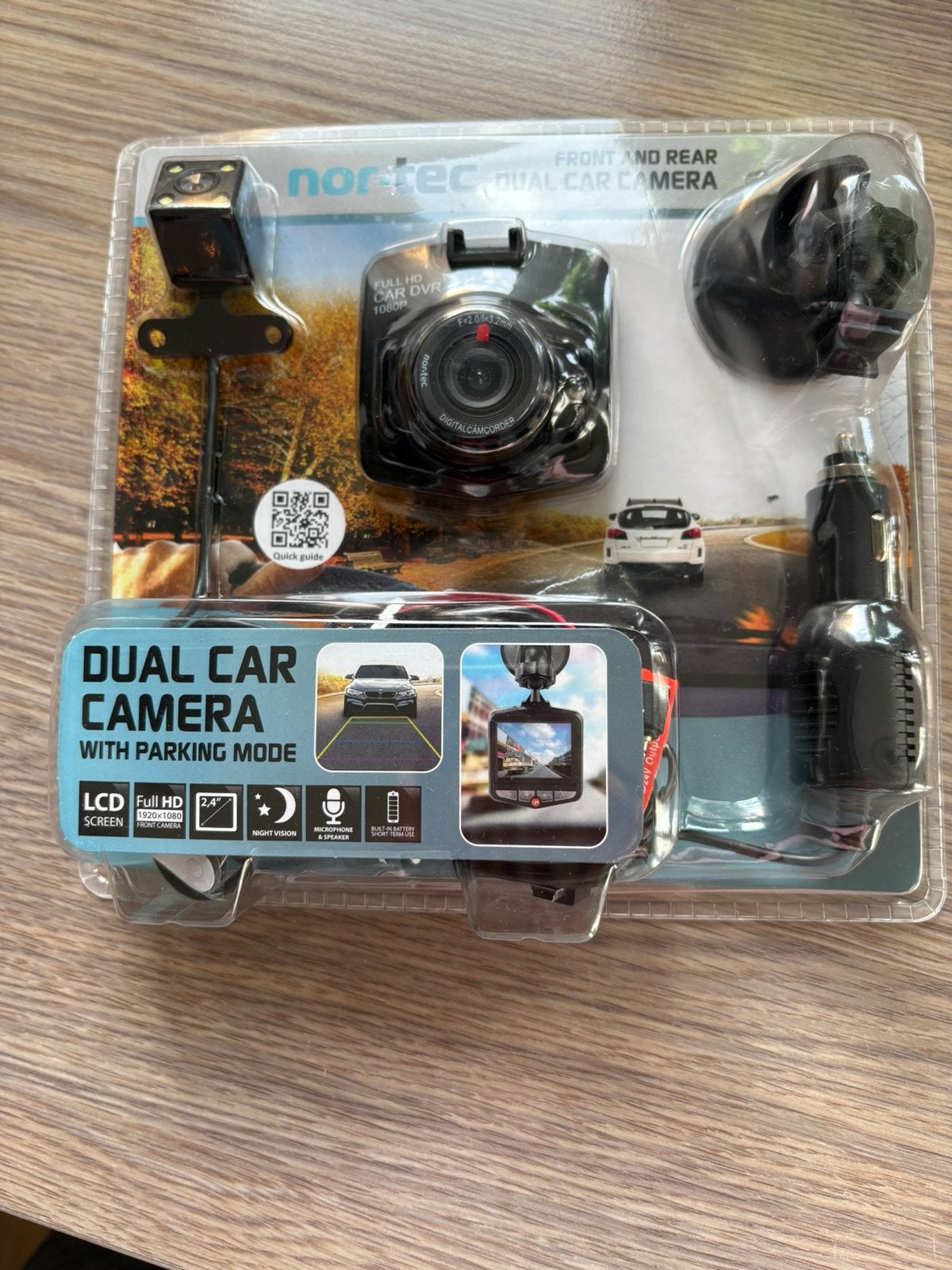 NOR-TEC dual car camera, Ophalen of Verzenden, Nieuw