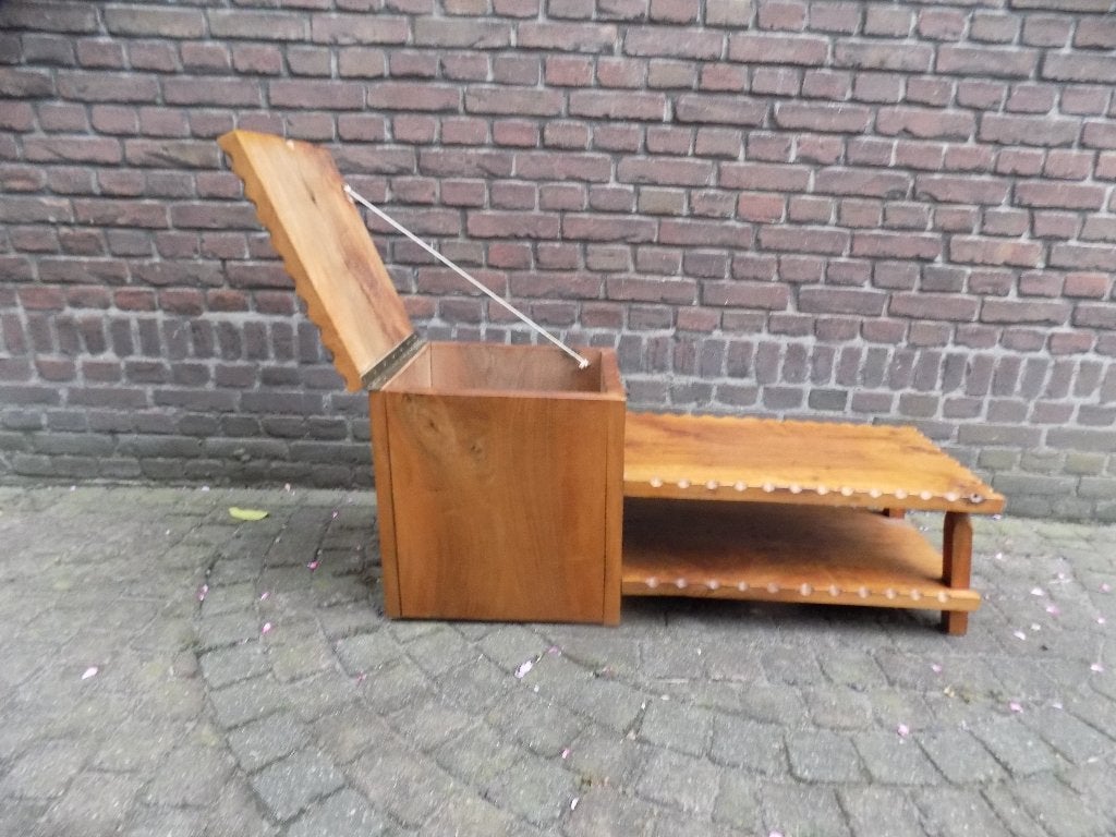 Dressoir Kast audiomeubel drankenkast tvmeubel massief hout, Ophalen, Gebruikt, Hout