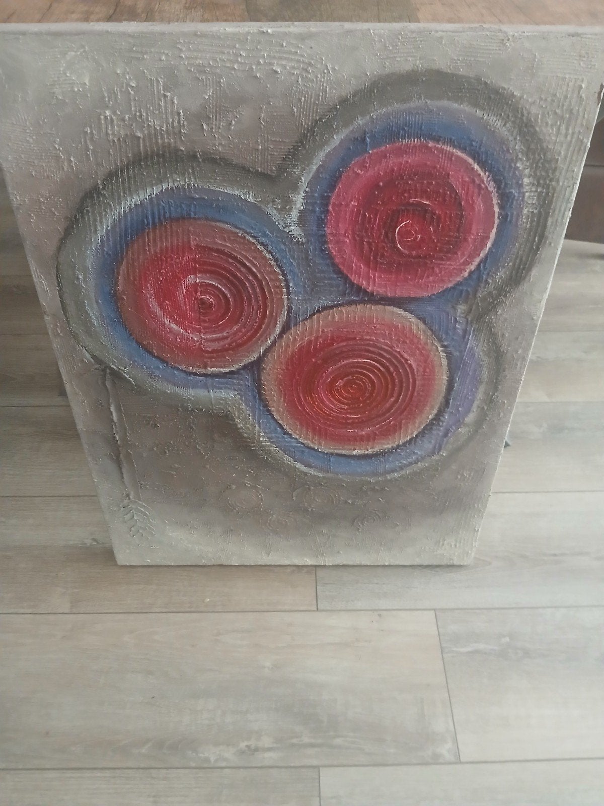 leuk schilderij, Ophalen