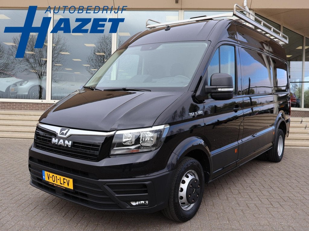 MAN TGE 50 5.180 2.0 180 PK AUT. DUBBEL LUCHT + 3500 KG TH +, Auto's, Automaat, Gebruikt, Euro 6, 4 cilinders