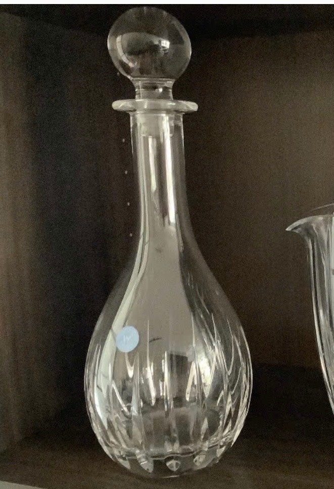 Wedgwood kristal karaf /wijnkaraf, Antiek en Kunst, Antiek | Glas en Kristal, Ophalen of Verzenden