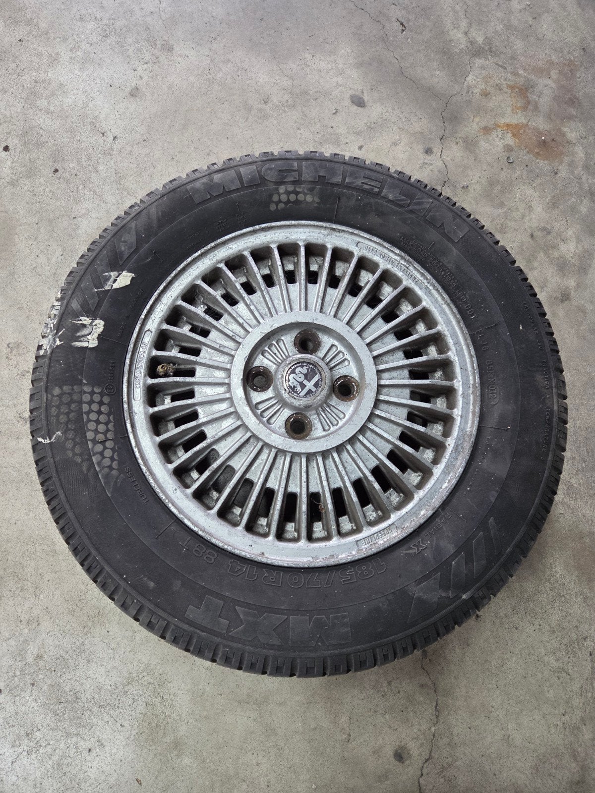 4 velgen 14" voor Alfa Romeo Alfetta (116-serie), Auto-onderdelen, Ophalen, Gebruikt, Alfa Romeo