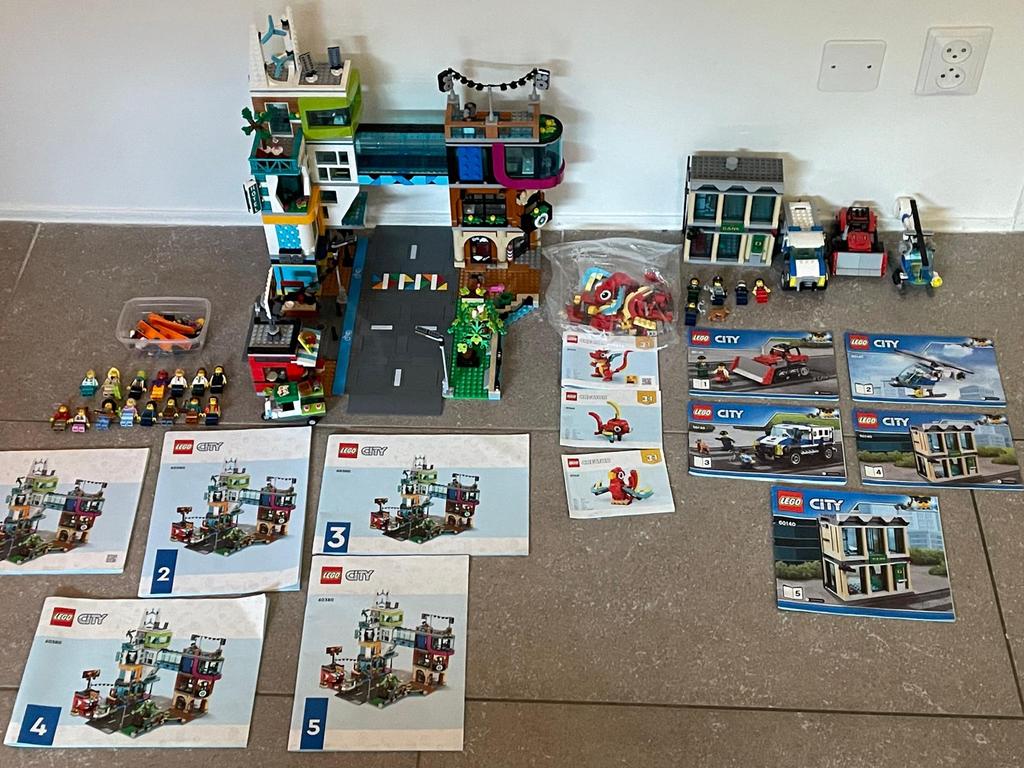 Lego City 60380 en 60140, Ophalen, Zo goed als nieuw